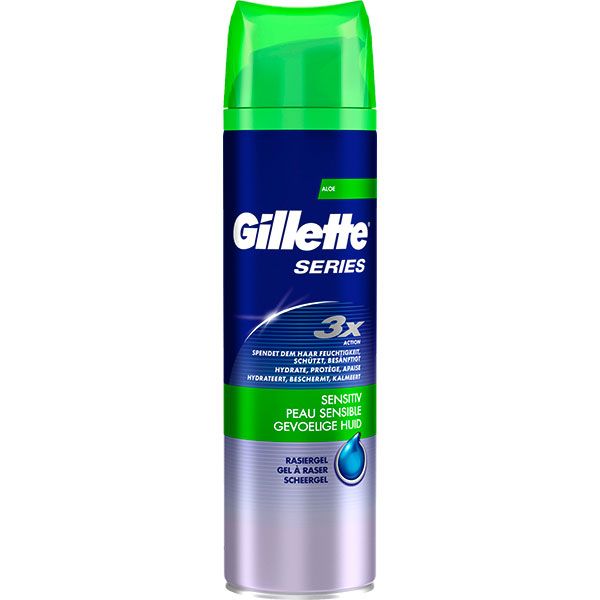 Гель для бритья Gillette Series Sensitive Skin для чувствительной кожи 200 мл