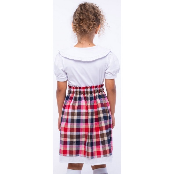 Блуза Vidoli G-21932S р.134 белый 