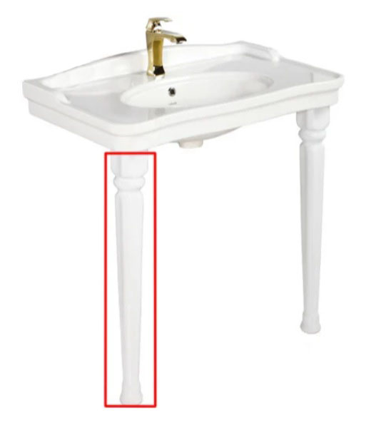 Ніжка для умивальника CREAVIT KLASIK KL270-00CB00E-0000