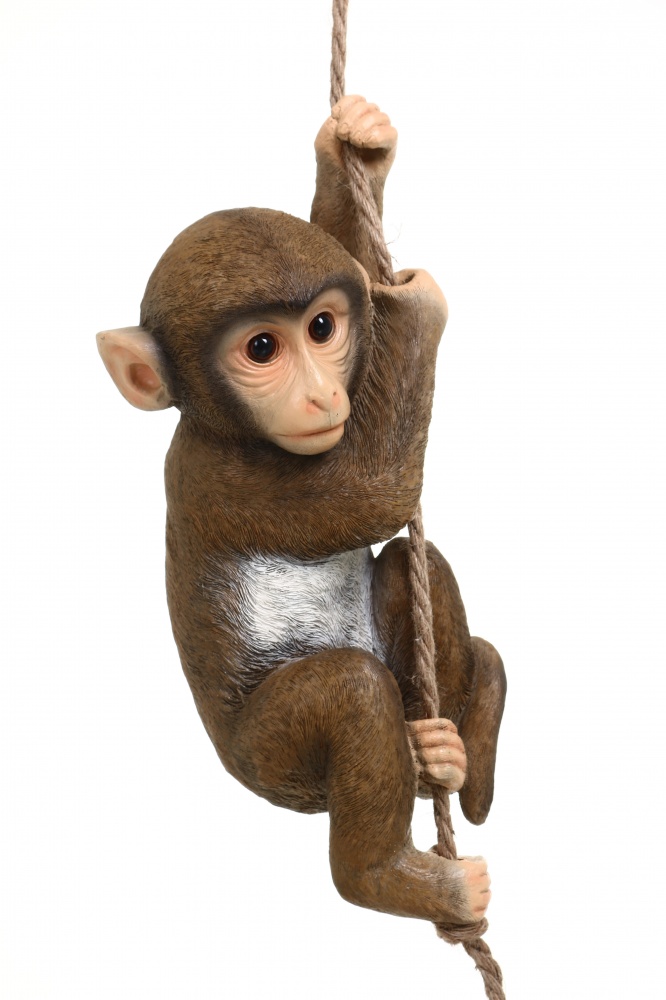 Фігурка декоративна Мавпочка на канаті 17х17х42 см MG2673300