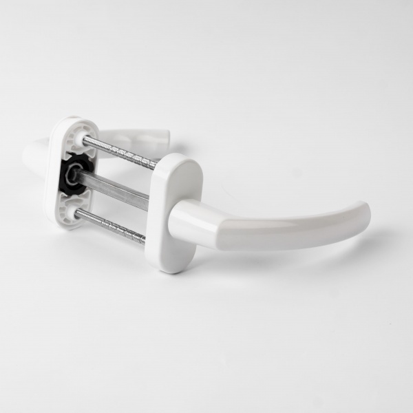 Ручка двостороння ASTEX Antey біла Ral 9016 BHS 4/3 