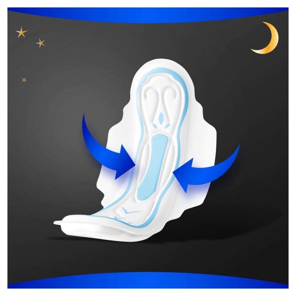 Прокладки гигиенические Always Maxi Secure Night (Размер 4) 6 шт.