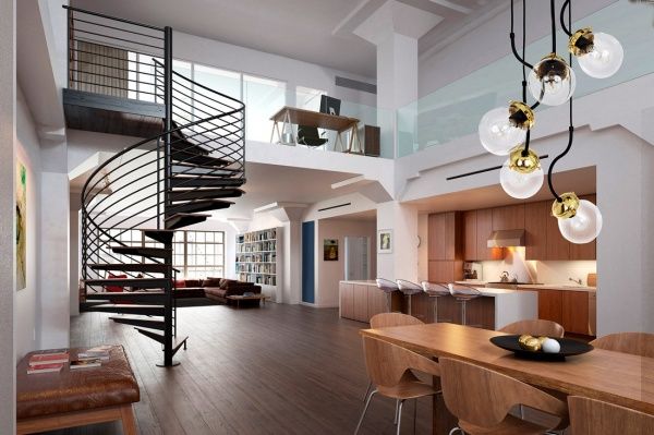 Люстра подвесная Luminex Natan 7890 1x60 Вт E27 хром/черный 