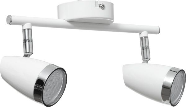 Спот Accento lighting ALIN-Karen-2 2x4 Вт хром/белый 