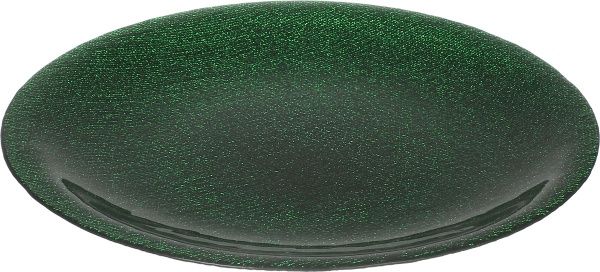 Блюдо Seta 33 см смарагдове Decor Cam 