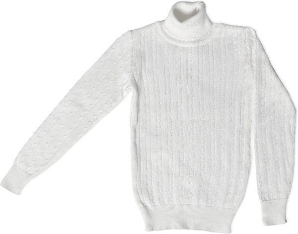 Джемпер детский р.128 белый 1284 