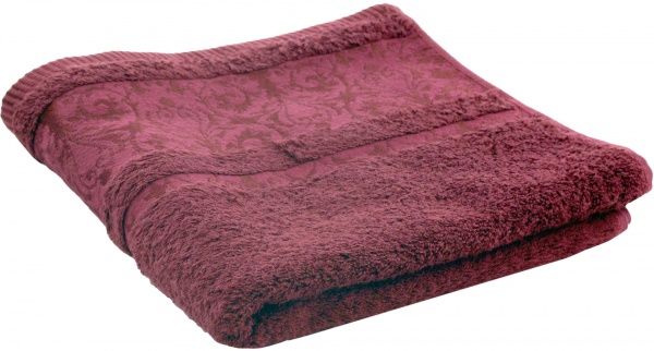 Рушник Shamrock БАМБУК 70x140 см бордовий 