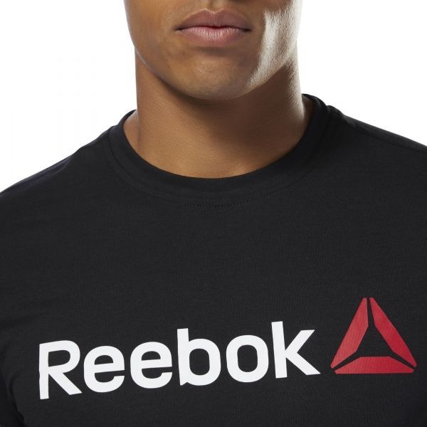 Футболка Reebok QQR- Reebok Linear Read CW5376 2XL чорний