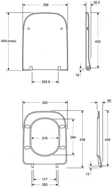 Сиденье для унитаза Kolo MODO L30112000 Soft Close