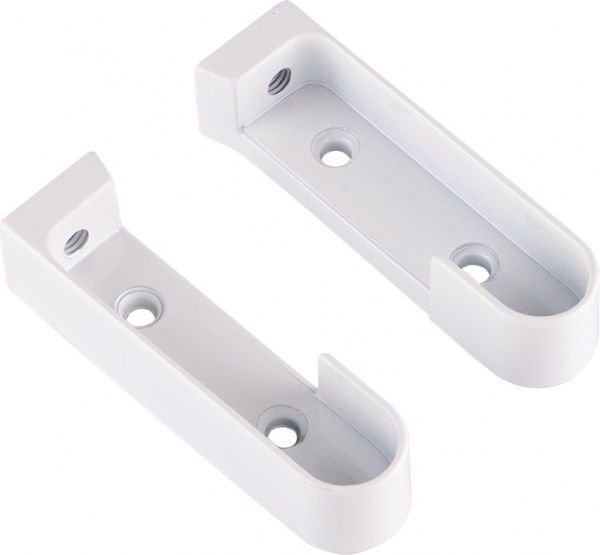 Тримач труби Ferro Fiori 30х15 M 11010.77 комплект правий + лівий білий 56831 