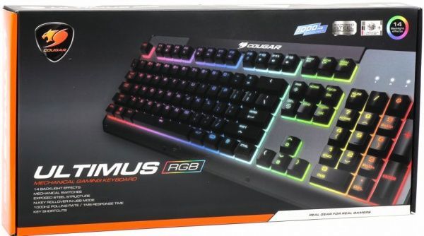 Клавіатура Cougar (ULTIMUS RGB, Red Sw) 