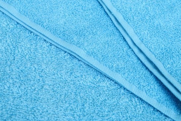 Рушник махровий 50x90 см блакитний Рашід 