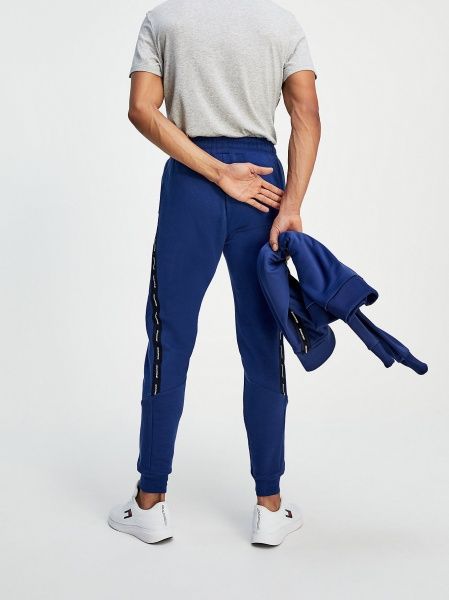Штани Tommy Hilfiger FLEECE CUFFED TAPE PANT S20S200367-C7H р. XL синій