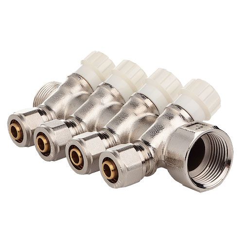 Коллектор с регулирующими вентилями FADO S.r.l с фитингом 3/4