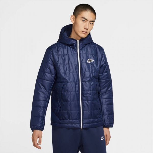 Куртка Nike M NSW SYN FIL JKT FLEECE LND CU4422-410 L синий
