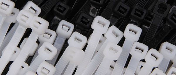 Хомут пластиковый нейлоновый 3.6x370 (100 шт./уп.) белый 