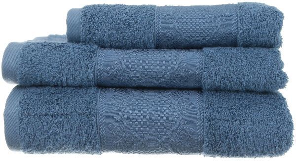 Полотенце махровое Marsilya 70x140 см индиго Issimo 