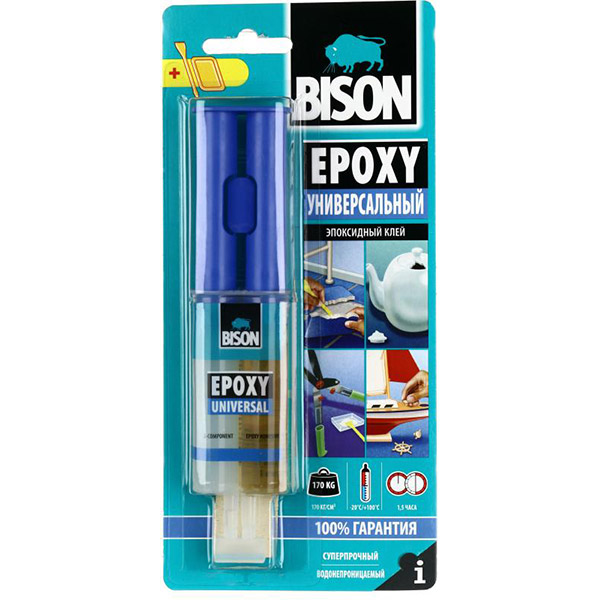 Клей епоксидний Bison 24 мл 6307221