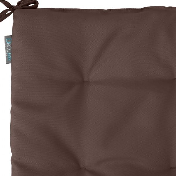 Подушка на стул Gabi 39х39 см кофейный Decora textile