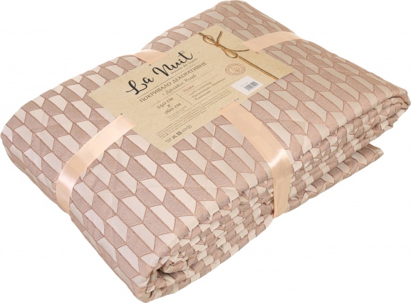 Покрывало Auris 1608 240x260 см La Nuit кремовый 