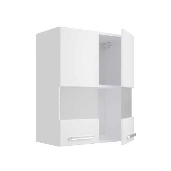 Шафа верхня Аліна В 60/71.8 ВТ білий/білий Сокме