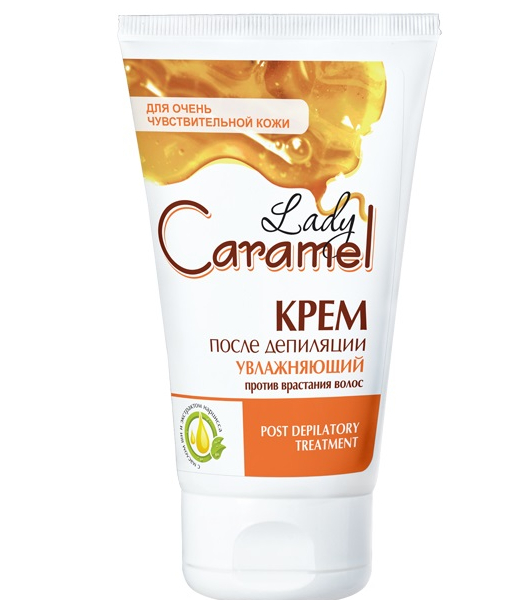 Крем для депиляции Lady Caramel увлажняющий 150 мл