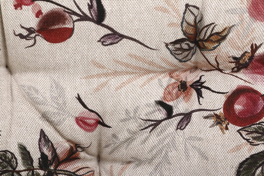 Подушка на стул Шиповник белая La Nuit