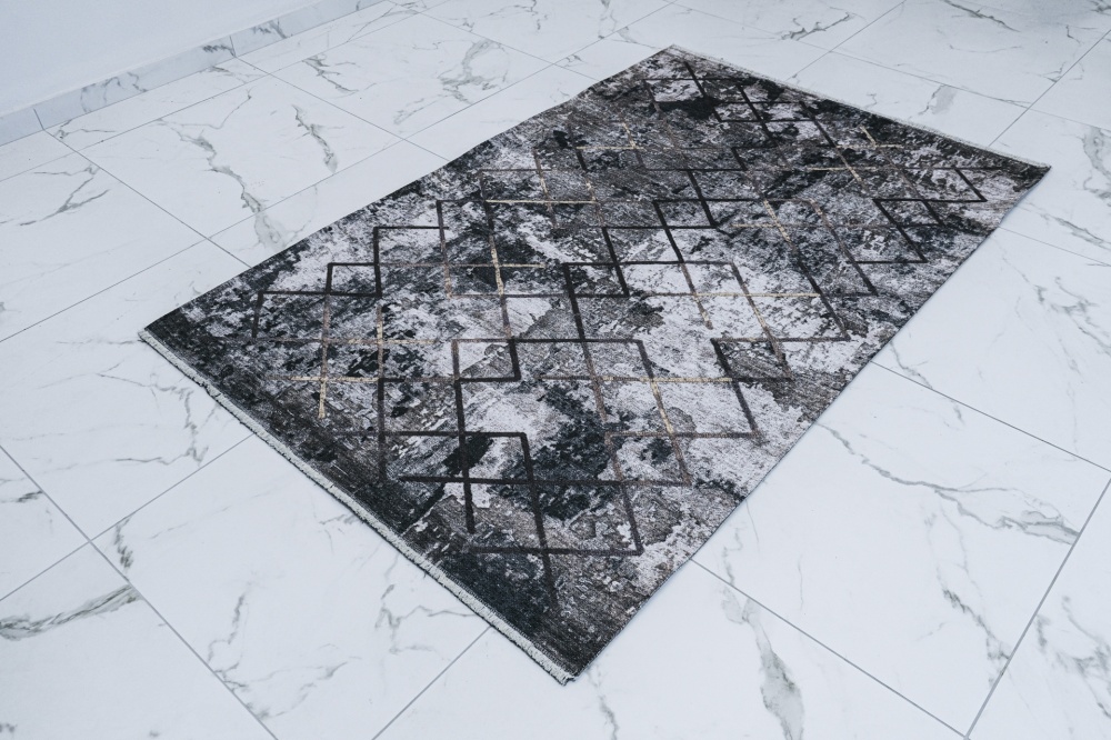 Килим Relana CRYSTAL (N1036 GREY) 75x150 см