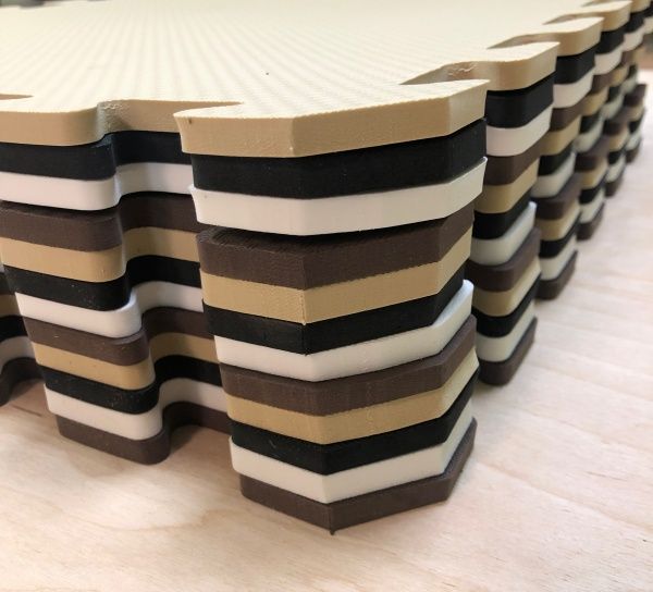 Килимок-пазл Termoizol Кав'ярня 50x50 см 12 шт./уп.