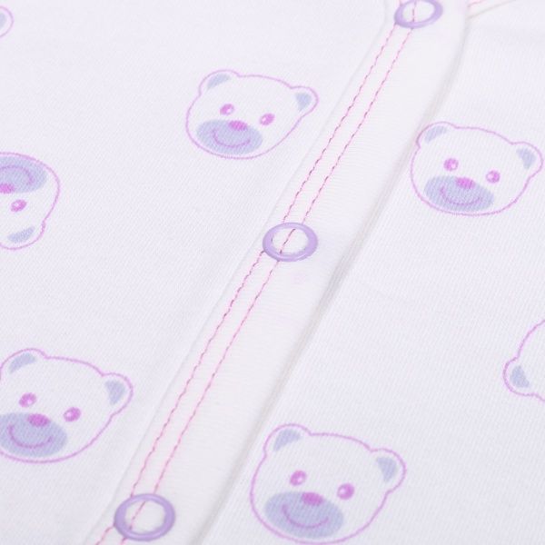 Боди детское для девочки Baby Veres Baby Bear р.80 лиловый 