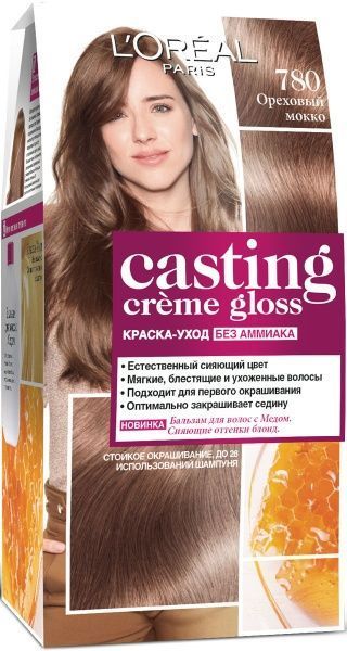 Крем-фарба для волосся L'Oreal Paris CASTING Creme Gloss 780 горіховий мокко 180 мл