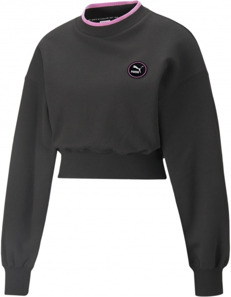 Свитшот Puma SWxP Crew TR 53356201 р. L черный