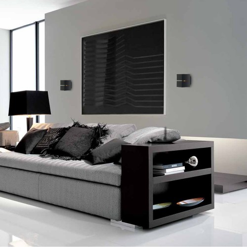 Светильник настенный Feron AL8000 35 Вт G9 черный 