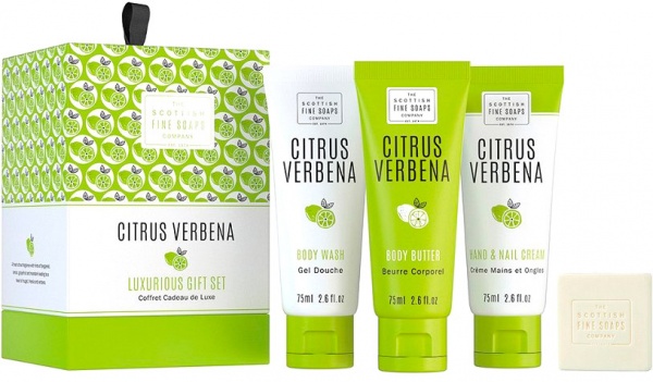 Набор подарочный для женщин Scottish Fine Soaps Citrus Verbena Luxurious Gift Set