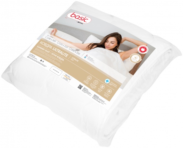 Ковдра Basic Ultralite 200x220 см Sonex білий
