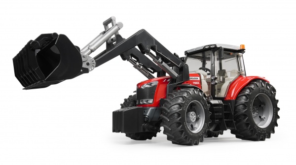 Трактор Bruder Massey Ferguson 7624 з переднім навантажувачем 1:16 03047
