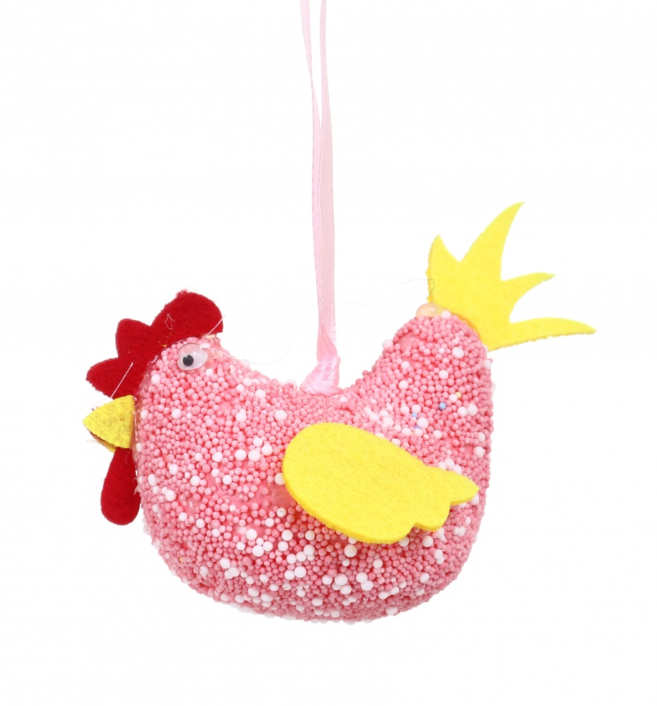 Украшение Петух 6х5 см SD11-2151 в ассортименте