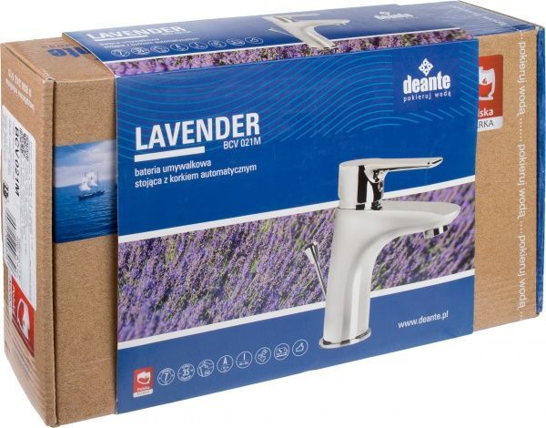 Смеситель для умывальника Deante Lavender BCY 021M