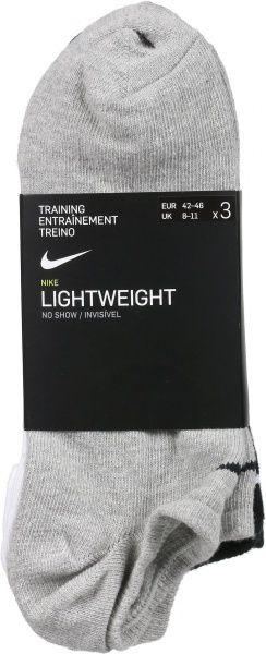 Носки Nike U NK LTWT NS 3PR-VALUE р.L SX2554-901 разноцветный