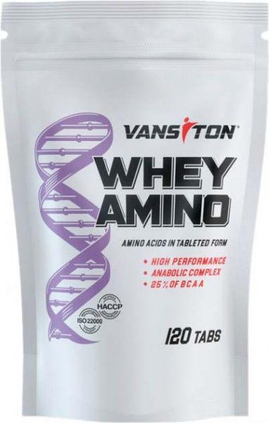 Амінокислота Vansiton Whey Amino 180 г 120 капс. 