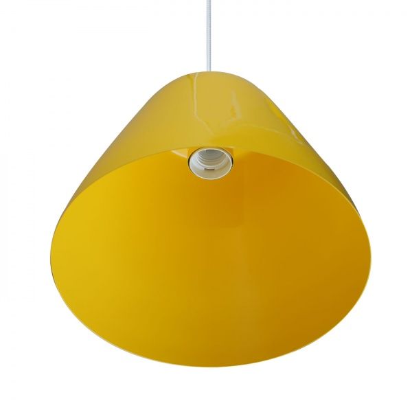Підвіс Светкомплект Loft PLC 419 1x40 Вт E27 жовтий 