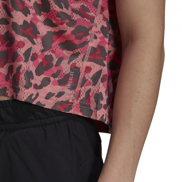 Футболка Adidas P.BLUE TEE GN1409 р.2XS рожевий