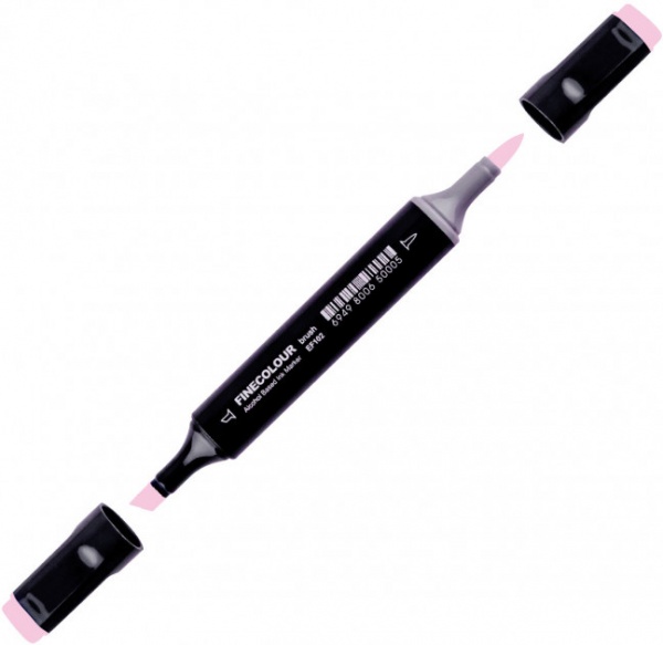 Маркер спиртовий FINECOLOUR EF102-200 м'який рожевий 