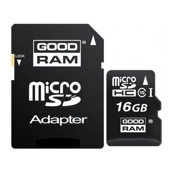 Карта пам'яті Goodram microSDXC 16 ГБ Class 10 UHS I 