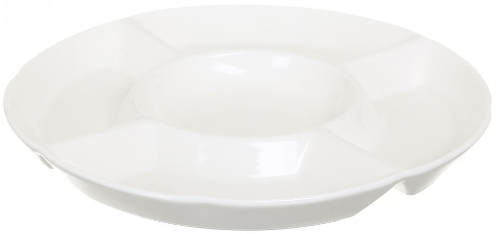 Менажниця Wilmax White 25,5см кругла WL-992019 / A