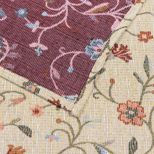 Покривало Квітуча гілка 145x210 см Текстиль-Контакт золотий 