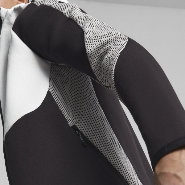 Джемпер Puma EVOSTRIPE FULL-ZIP HOODIE DK 67593014 р.S сірий