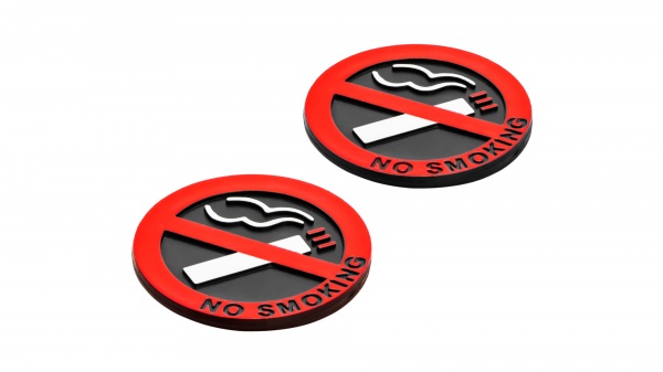 Декоративная наклейка King Company No smoking
