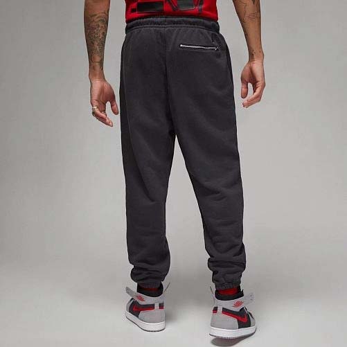 Брюки Nike M J AIR JDN WM FLC PANT FJ0696-045 р. M черный
