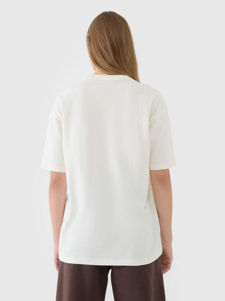 Футболка 4F TSHIRT F2694 4FRSS25TTSHF2694-11S р.S бежевый